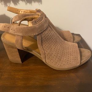 Franco Sarto Suede Heel